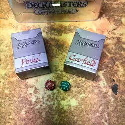Magic the Gathering: Deckmasters Garfield vs. Finkle Tin COMPLETE *OOP* - Image 4