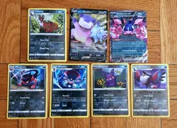 Pokemon SET of (21) ▪DARK TYPES▪Pecharunt ex▪Galarian Slowbro V▪LP - Image 2