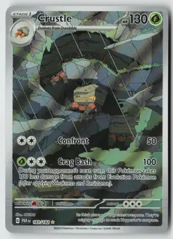 Crustle 183/182 Illustration Rare Paradox Rift Pokemon Near Mint - Image 1