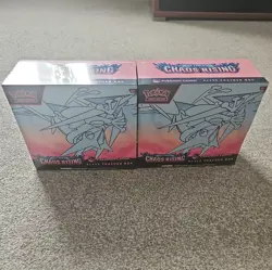 Pokemon TCG Chaos Rising Pokemon Center ETB Factory Sealed X2 Small rip - Image 1