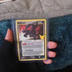 Pokemon TCG Umbreon Star Celebrations: Classic Collection 17/17 Holo Ultra Rare - Image 1