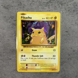 Pikachu 35/108 Cracked Ice Holo 2016 Pokemon TCG - NM - Image 1