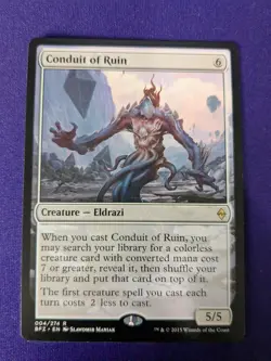 1x Conduit of Ruin - NM - Battle for Zendikar - BFZ - 004 - Image 1