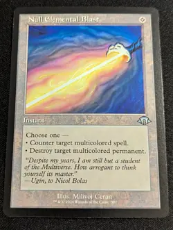 MTG - Null Elemental Blast RETRO FRAME - Modern Horizons 3 - Pack Fresh!! - Image 1