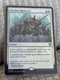 Flawless Maneuver Commander Masters Regular - Image 1