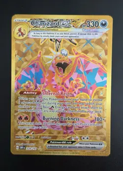 Pokemon TCG-Charizard Ex 228/197 Hyper Rare Full Art Obsidian Flames NM/M - Image 1