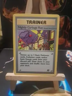 Pokemon TCG Nightly Garbage Run Team Rocket 77/82 Regular LP - Image 1
