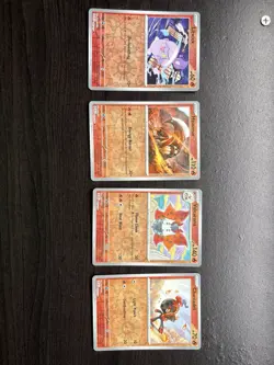 Pokemon Obsidian Flames Reverse Holo Bulk Lot - 64 - No Duplicates - Image 2