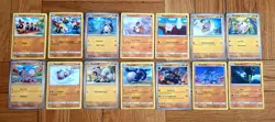 Pokemon SET of (21) ▪FIGHTING TYPES▪Glimmora ex▪Decidueye V◾5 RevHolos▪LP/MP - Image 4