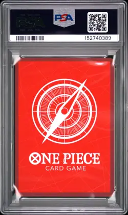 2025 ONE PIECE OP13-CARRYING ON HIS WILL ALTERNATE ART MONKEY D. LUFFY PSA 10 - Image 2
