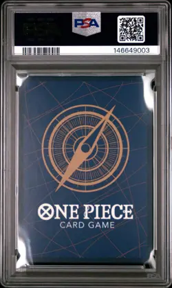 2025 ONE PIECE OP12-LEGACY OF THE MASTER SPECIAL ALTERNATE ART TASHIGI PSA 10 - Image 2