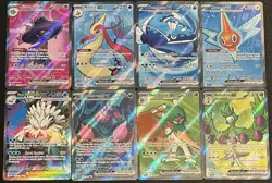 Pokemon TCG 16 Card Lot Full Art Ultra Rares NM-Mint - Image 1