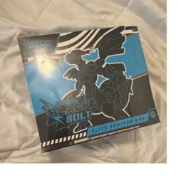 Pokemon TCG Scarlet & Violet Black Bolt Elite Trainer Box 65+ Cards English - Image 1