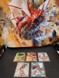 Pokemon TCG Mix Of Temporal Forces Full Arts Lot Of 5 Cards Total - Image 1