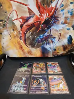 Pokemon TCG Mix of Temporal Forces Full Art EX Ancients & Futures Lot Of 6 Cards - Image 1