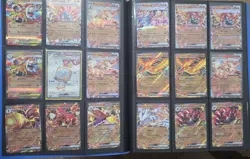 234 Japanese Pokemon Cards Fire Dragon Electric Binder Collection V VMAX EX - Image 2