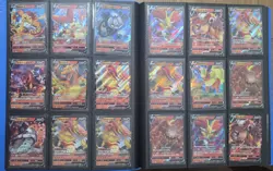234 Japanese Pokemon Cards Fire Dragon Electric Binder Collection V VMAX EX - Image 4