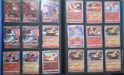 234 Japanese Pokemon Cards Fire Dragon Electric Binder Collection V VMAX EX - Image 5