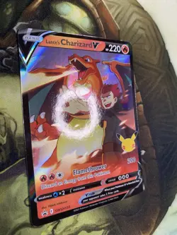 Lance's Charizard V SWSH133 SWSH: Sword & Shield Promo Cards Holo Pokemon Card - Image 2