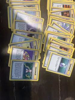 Vintage Pokemon Lot 140 Cards Non-holos Base Jungle Gym Challenge - Image 3