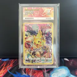 Pokemon Pikachu TCG Crown Zenith Secret Rare Card 160/159 Ace 9 - Image 1