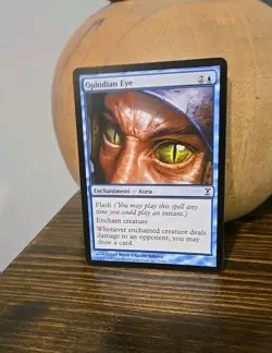 HP/DMG Ophidian Eye x1 Time Spiral MtG Vivi EDH Commander Magic The Gathering - Image 3