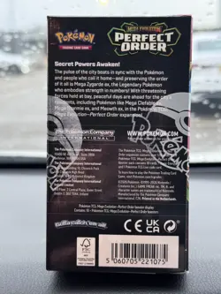 IN HAND - Pokemon TCG Perfect Order Half Booster Box Factory Sealed 18 Packs - Image 3