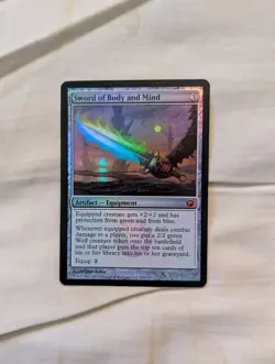Sword Of Body And Mind Scars Of Mirrodin Foil - Image 3
