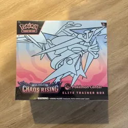 Pokemon TCG: Chaos Rising English Pokemon Center ETB - Slight Rip - Image 1