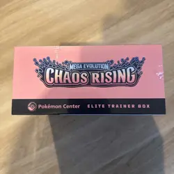 Pokemon TCG: Chaos Rising English Pokemon Center ETB - Slight Rip - Image 2