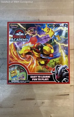 2024 Pokemon TCG Battle Academy Board Game 3 Decks Armarouge Pikachu Darkrai ex - Image 1