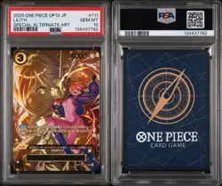 2025 One Piece JPN OP13-111 Lilith Special Alternate Art SP PSA 10 Gem Mt - Image 3