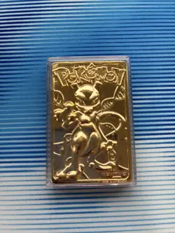 Pokemon Mewtwo 1999 23K Gold-Plated Trading Card #150 Burger King - Image 2
