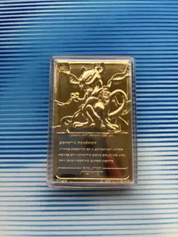 Pokemon Mewtwo 1999 23K Gold-Plated Trading Card #150 Burger King - Image 3