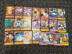 Bandai Bakuretsu Impact Dragon Ball Data Carddass Trading Cards Mixed Lot - Image 2