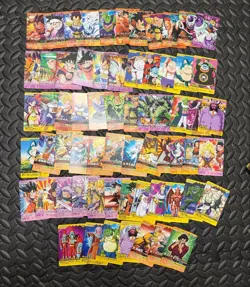 Bandai Bakuretsu Impact Dragon Ball Data Carddass Trading Cards Mixed Lot - Image 3