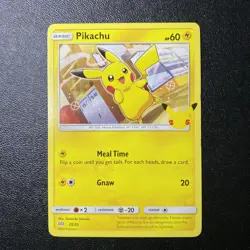 Pikachu 25/25 NonHolo -McDonald's 2021 Pokemon Card Promo -NM 1F - Image 2