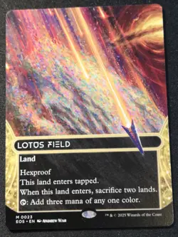 Lotus Field - Borderless - EOS - MTG - NM - EN - 0023 - Image 1
