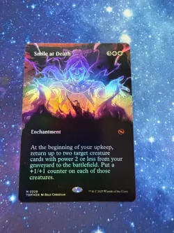 Smile at Death (Borderless) Foil M Tarkir: Dragonstorm 329 NM - Image 1