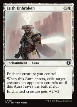 [MTG] Faith Unbroken (0021) (INR) NM - Image 1