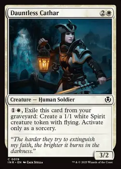 [MTG] Dauntless Cathar (0019) (INR) NM - Image 1