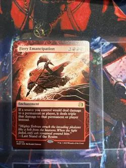 Fiery Emancipation Wilds of Eldraine: Enchanting Tales Regular - Image 1