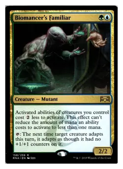 Biomancer's Familiar 158 R Ravnica Allegiance NM - Image 1