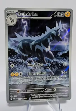 Zebstrika Illustration Rare SV: White Flare 115/086 Pokemon - Image 1