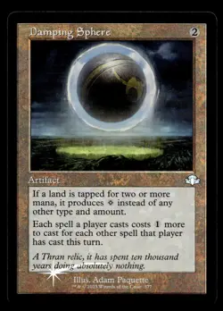 Damping Sphere (Retro Frame) 377 Foil U Dominaria Remastered - Image 1