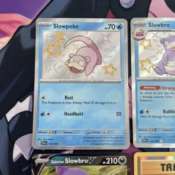 Pokemon TCG | English Slowpoke & Slowbro Mixed Rarity X4 Card Bundle - Image 4