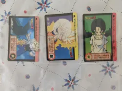 3 Cards Dragon Ball Z Bandai Cardass Regular - Image 1