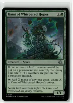 Kami of Whispered Hopes Foil U March of the Machine 196 NM M1-001 - Image 1