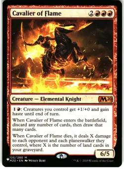 The List Reprints #125/280 Cavalier of Flame - Image 1