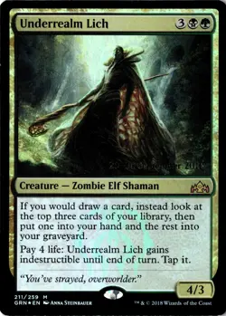 Underrealm Lich M Prerelease Cards 211 NM - Image 1
